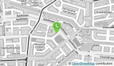 Bekijk kaart van Grafische Werkkamer  in Amsterdam