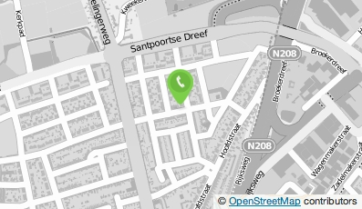 Bekijk kaart van Mktng&Com! in Santpoort-Noord