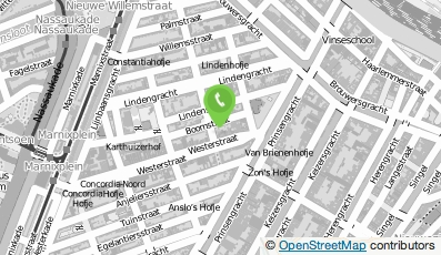 Bekijk kaart van Johannes Verwoerd Studio in Amsterdam