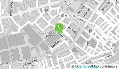 Bekijk kaart van ABN AMRO Bank N.V. in Volendam