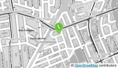 Bekijk kaart van P.A.M. Vermeulen in Amsterdam