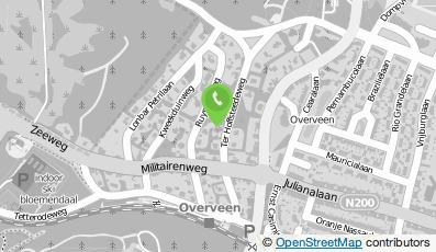 Bekijk kaart van Dermadvies in Overveen
