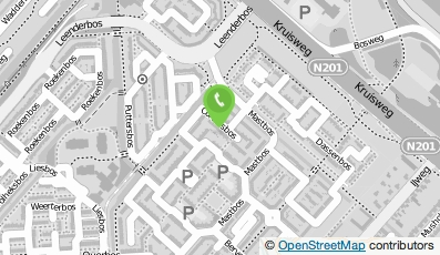 Bekijk kaart van De Online Vloerenstudio in Hoofddorp