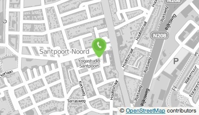 Bekijk kaart van Apotheek 't Sant V.O.F.  in Santpoort-Noord