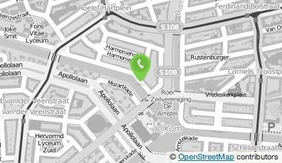 Bekijk kaart van Jan Donkers  in Amsterdam