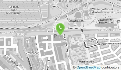 Bekijk kaart van Vocal stem- & zangschool in Amsterdam