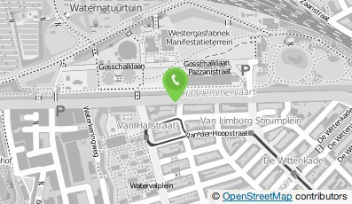 Bekijk kaart van Vreteno  in Amsterdam