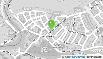 Bekijk kaart van Zorgboerderij in Ouderkerk aan De Amstel