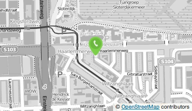 Bekijk kaart van Bram van Woudenberg in Amsterdam