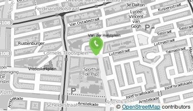 Bekijk kaart van Amsterdams Aangifte & Belast.adv. Centrum in Amsterdam