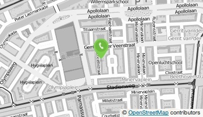 Bekijk kaart van J. den Bakker Psychiatrische praktijk in Amsterdam