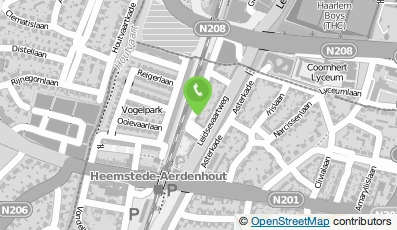 Bekijk kaart van F.D.C.M. Ondracek in Heemstede