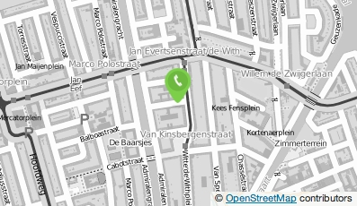 Bekijk kaart van Jennie Akse Yoga in Amsterdam