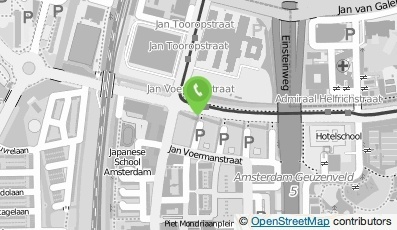 Bekijk kaart van Tandartspraktijk Jon Kramer in Amsterdam