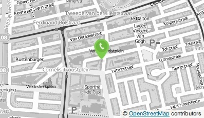 Bekijk kaart van Kliniek Amsterdamse Tandartsen  in Amsterdam