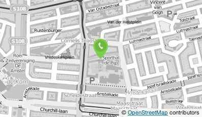 Bekijk kaart van Haptomotion in Amsterdam