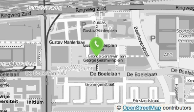 Bekijk kaart van GSG Fantasy Holding B.V. in Amsterdam