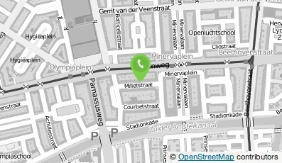 Bekijk kaart van K.L. Weerheijm  in Amsterdam