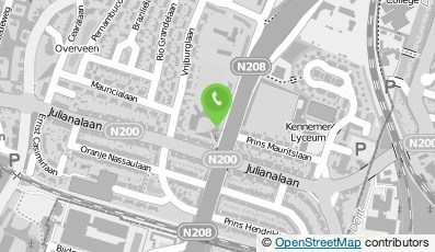 Bekijk kaart van Hugo Haenen  in Overveen