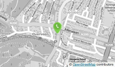 Bekijk kaart van Fysiotherapie Overveen in Overveen