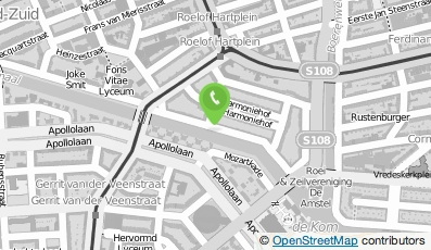 Bekijk kaart van Truus Melissen in Amsterdam