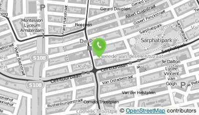 Bekijk kaart van P. Vos in Amsterdam