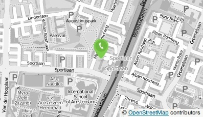 Bekijk kaart van Praktijk Huidtherapie Amstelveen in Amstelveen