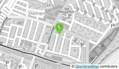 Bekijk kaart van Klussenbedrijf J. Nycz in Diemen