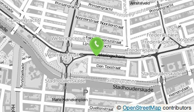 Bekijk kaart van Fysiotherapie Joop Tjeertes in Amsterdam