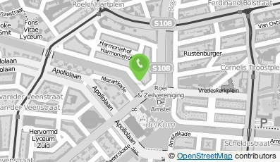 Bekijk kaart van Driessen & Driessen  in Amsterdam