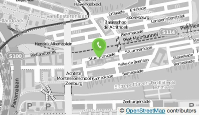 Bekijk kaart van Parelmoer in Amsterdam