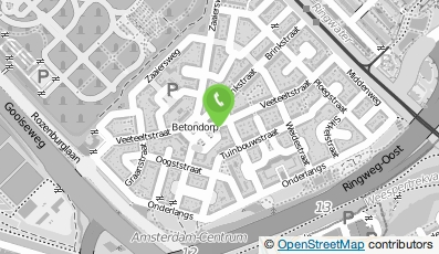 Bekijk kaart van Jipiter 3698 in Amsterdam