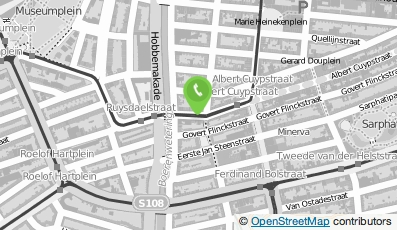 Bekijk kaart van Groen Producties in Amsterdam