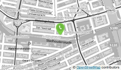 Bekijk kaart van Verloskundige Praktijk Nicolaas Witsenkade in Amsterdam