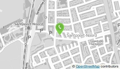 Bekijk kaart van Massage Centrum Kennemerland in Santpoort-Noord