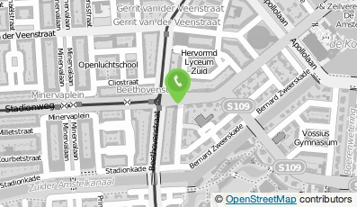 Bekijk kaart van P.W. Dieperink, Tandarts Praktijk in Amsterdam