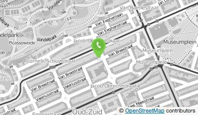 Bekijk kaart van Tijd/Ruimte in Amsterdam