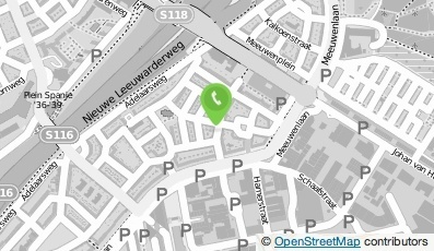 Bekijk kaart van Tandarts Y.B. Dirksen - TP Koekoeksstraat in Amsterdam