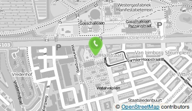 Bekijk kaart van Mary Benjamins in Amsterdam