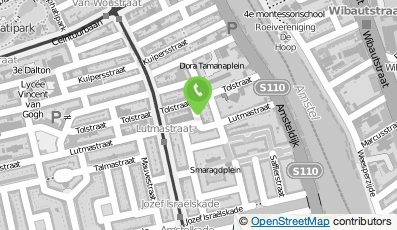 Bekijk kaart van Madelon Vriezen in Amsterdam