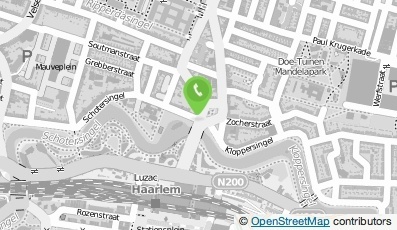 Bekijk kaart van Tandartsenpraktijk Frans Halsplein in Haarlem