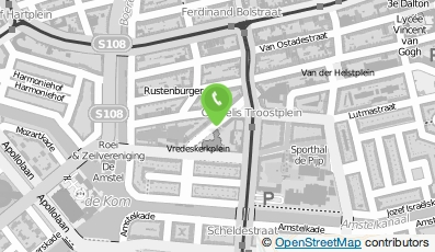 Bekijk kaart van J.E. Krajenbrink in Amsterdam