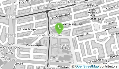 Bekijk kaart van J. VD Donk Beeldend in Amsterdam