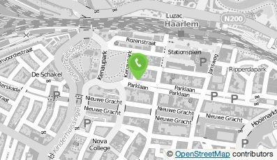 Bekijk kaart van Fysio Manueletherapie Parklaan in Haarlem