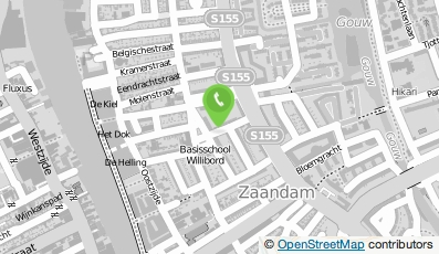 Bekijk kaart van B. van der Hoeden in Westzaan