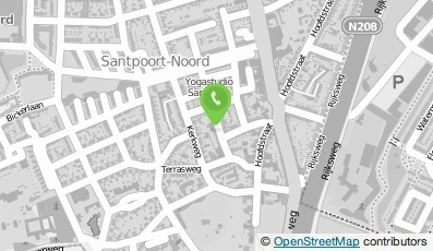 Bekijk kaart van Tandheelkundig Centrum Santpoort Driehuis in Santpoort-Noord
