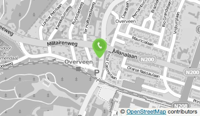 Bekijk kaart van Fysiotherapie Slooten  in Overveen