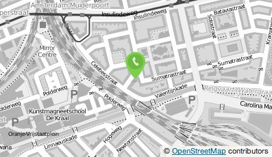 Bekijk kaart van Van der Heiden Media in Amsterdam
