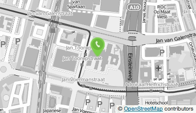 Bekijk kaart van Orthopaedie Amsterdam in Amsterdam