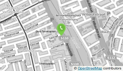 Bekijk kaart van Studio Maite in Amsterdam